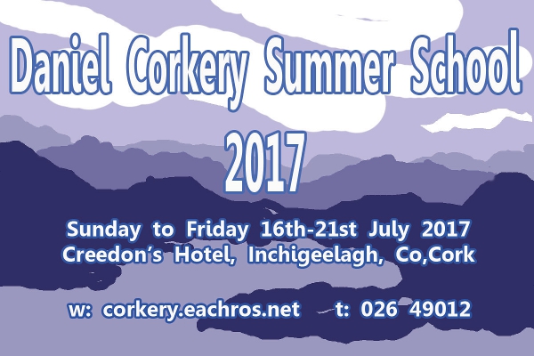 John Tyndall Lecture - Daniel Corkery Summer School