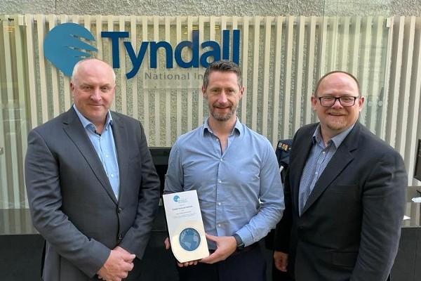 Top Global Energy Management Award goes to Tyndall
