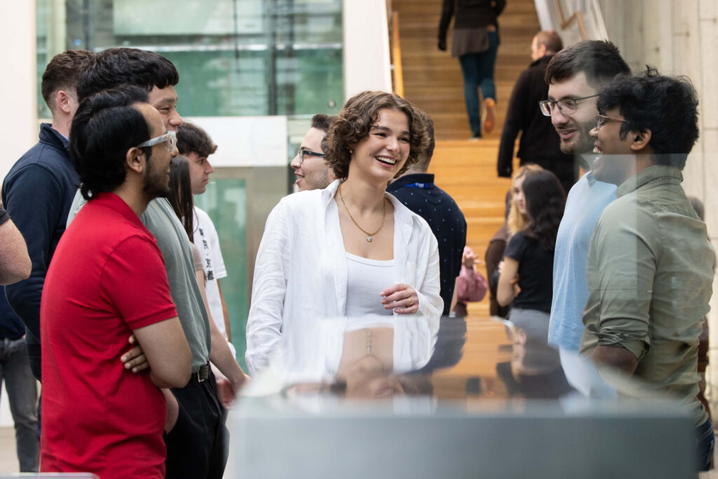Tyndall Summer Fellows in the Atrium