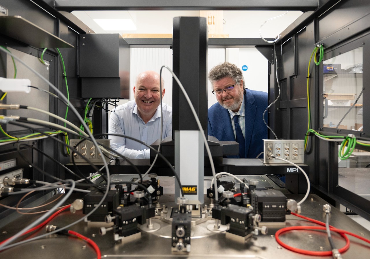 Visiting Fellow Prof. Wallace with Prof. Paul Hurley