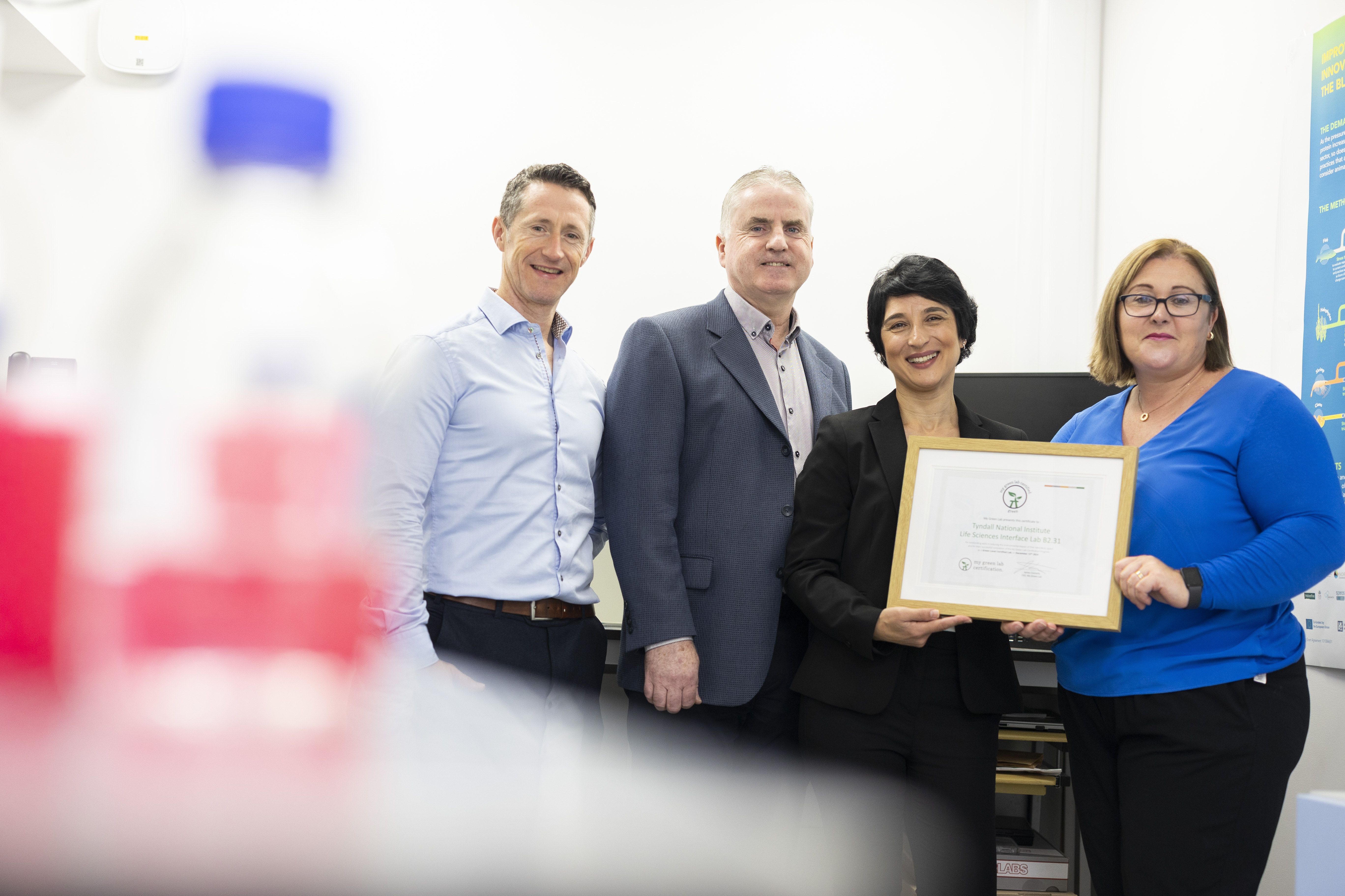 Tyndall Lab Secures Green Level