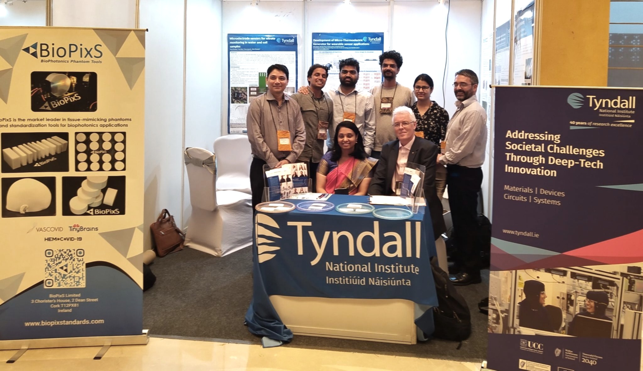 Tyndall delegation at APSCON