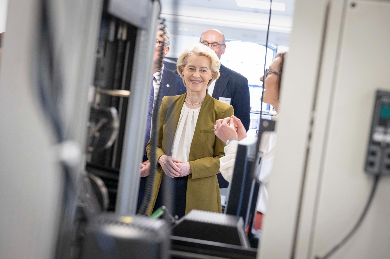 Tyndall Welcomes President of the European Commission Ursula von der Leyen
